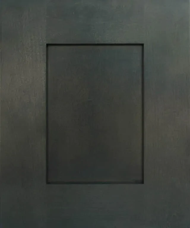 Gray shaker cabinet door sample