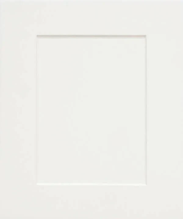 White shaker cabinet door sample